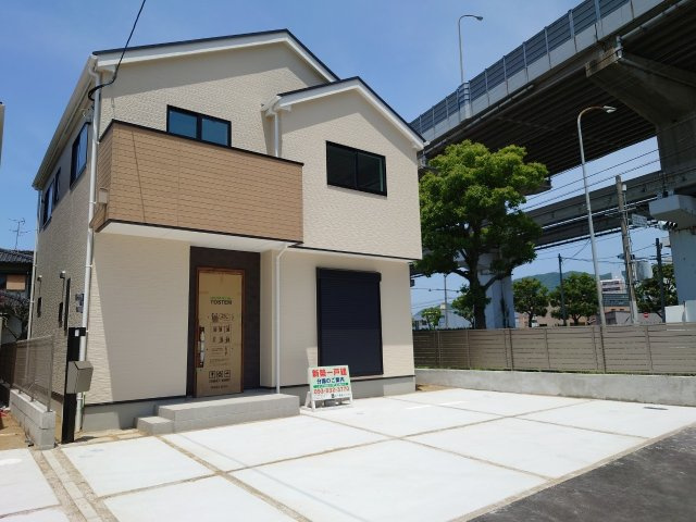 ケイアイ Fit－フィット－小倉南区下城野2丁目3期　【小倉南区　新築戸建て】の外観|モノレール駅すぐ♪都市高速の入り口もすぐなので利便性に優れた立地♪　【小倉南区　新築戸建て】