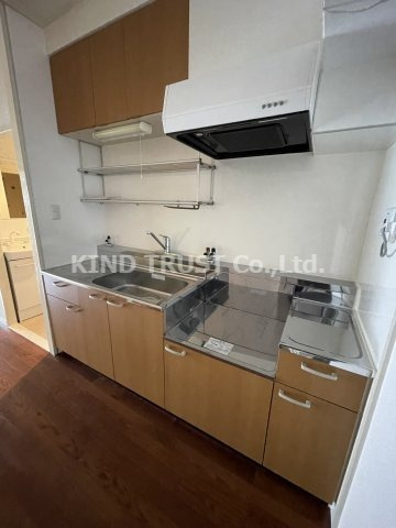 山本興産ビルのキッチン|使いやすいキッチンです