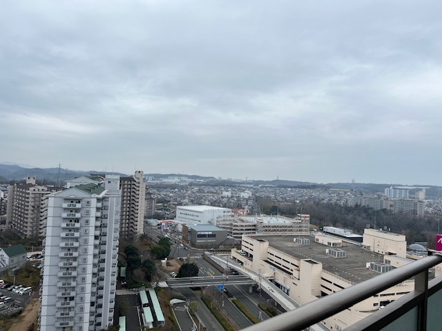 セントラルヒルズＬ棟の展望