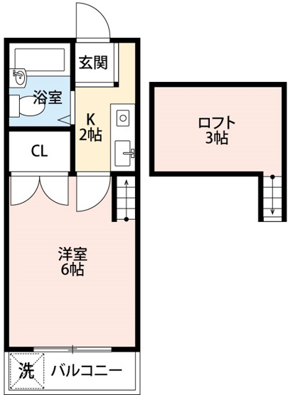 【間取り】 | アルシャイン岡崎Ⅱ