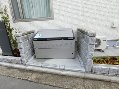 【その他共用部分】 | グランヒル港北 | 敷地内ごみ置き場でごみ出しもらくらく～♪忙しい社会人さんや主婦さんにもうってつけ！