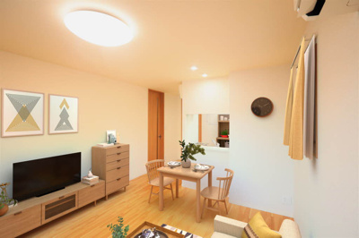 【居間・リビング】 | シャーメゾンＮＡＮＲＹＵ　Ｃ棟