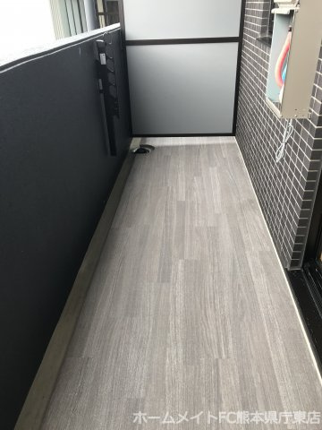 プレステージア本荘のバルコニー
