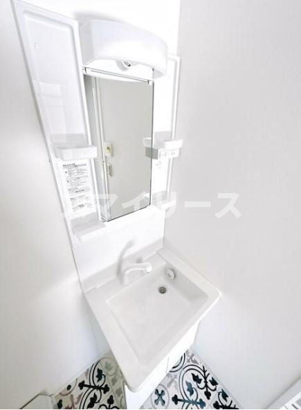 アルカディア柏の洗面所