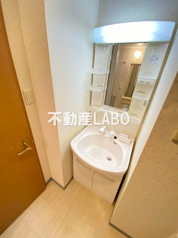シャトー弁天参番館の洗面所