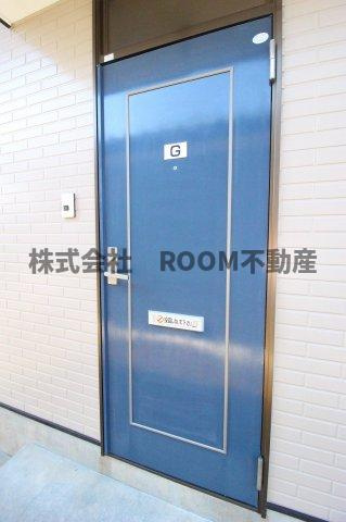ひかり住宅の玄関|落ち着いた玄関です