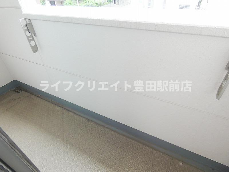 パインメルヴェージュのバルコニー
