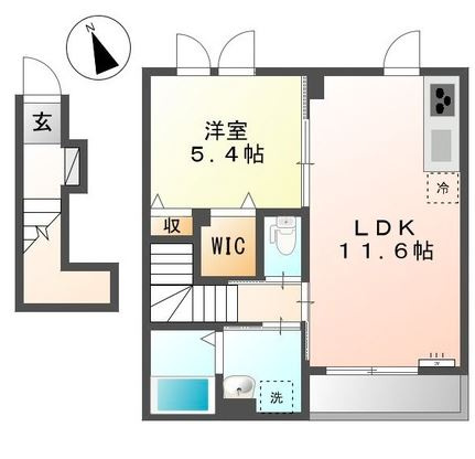 パインメルヴェージュの間取り