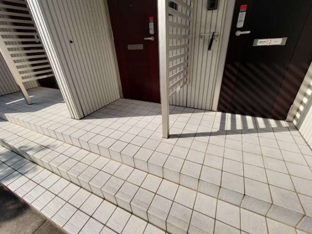 リーフ マルーンのエントランス