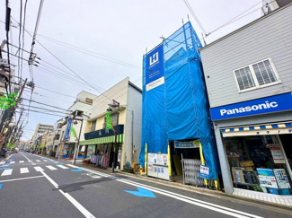 【前面道路含む現地写真】