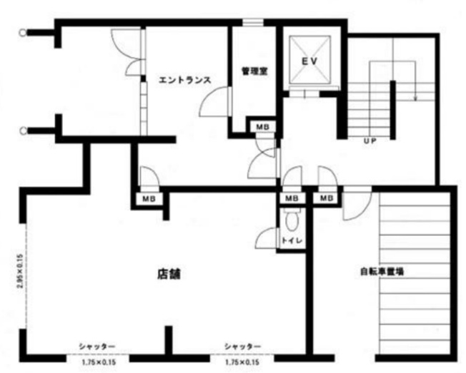 【間取り】 | ドムールコスモス魚崎南