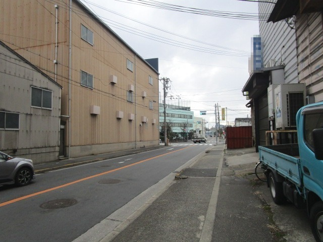 大阪市西成区南津守５丁目の工場の周辺