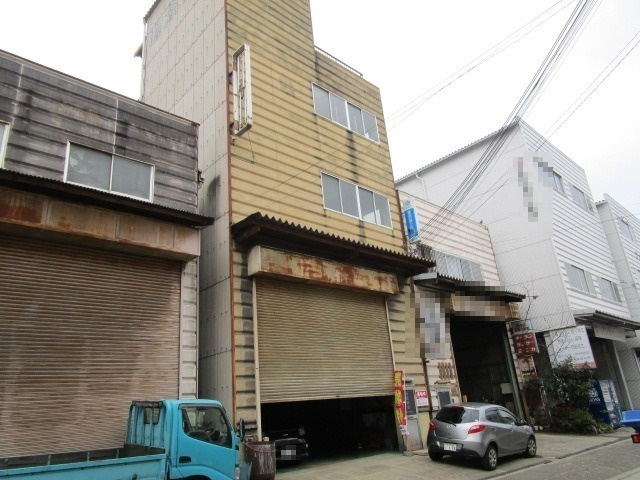 大阪市西成区南津守５丁目の工場の外観