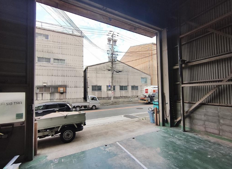 大阪市西成区南津守５丁目の工場の内装