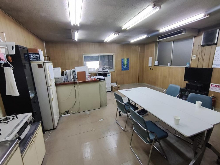大阪市西成区南津守５丁目の工場の内装