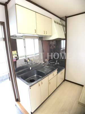 【キッチン】 | シャトレ城南A | キッチンでお料理をお楽しみください