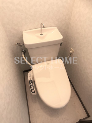 【トイレ】 | シャトレ城南A | 落ち着いたトイレです