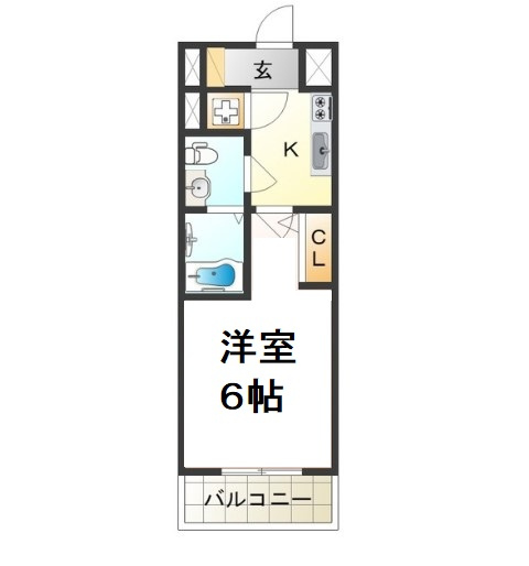 【間取り】 | エスリード弁天町ベイコート