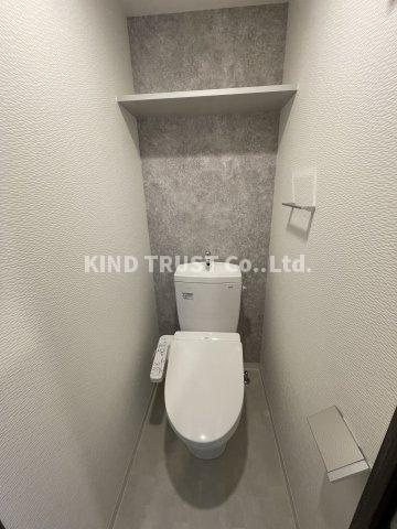 S-RESIDENCE大阪同心のトイレ|落ち着いたトイレです