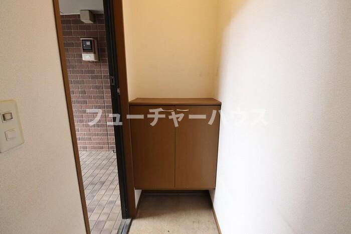 ウエストチェスターの玄関