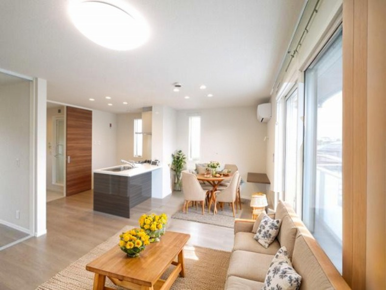 ＳｈａＭａｉｓｏｎ　Ｔｏｒｉｍｉの居間・リビング|CGで家具等を配置したもので家具等は含まれません