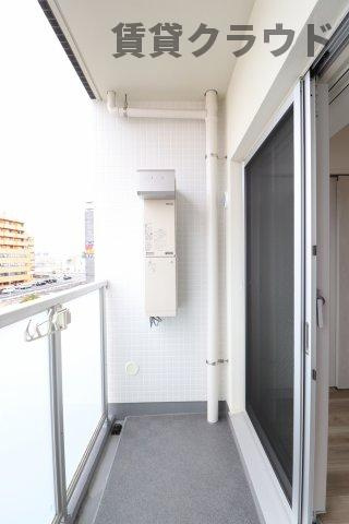 ミリアビタＮｏ．３９のバルコニー|開放的で明るい空間を演出してくれるバルコニーです