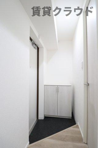ミリアビタＮｏ．３９の玄関|ゆったりとした玄関です