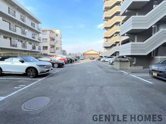 シティライフ空港東の駐車場