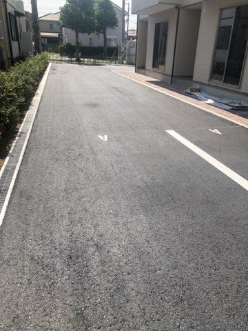 パレスかわぐちⅢ番館の駐車場
