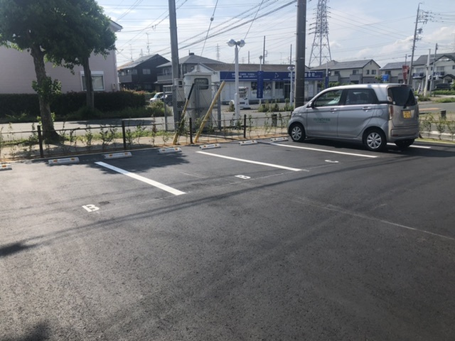 パレスかわぐちⅢ番館の駐車場