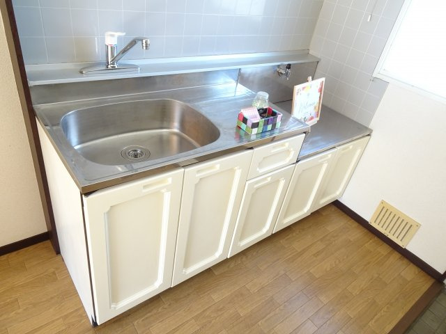 パナハイツ大島B棟のキッチン