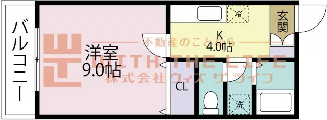 ダイショー館【キャッシュバック対象物件】の間取り