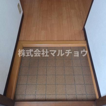 シティハイムカタマチの玄関|ゆったりとした玄関です