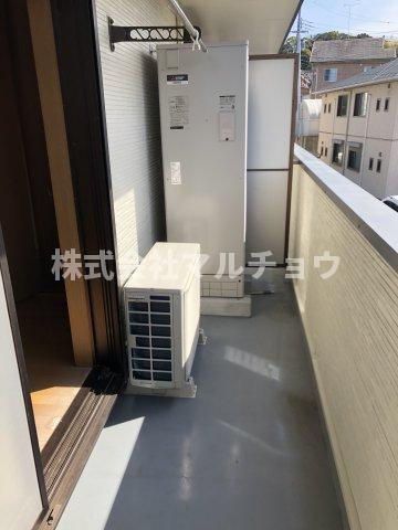 メゾンミルのバルコニー|落ち着いた時間を過ごせるバルコニーです