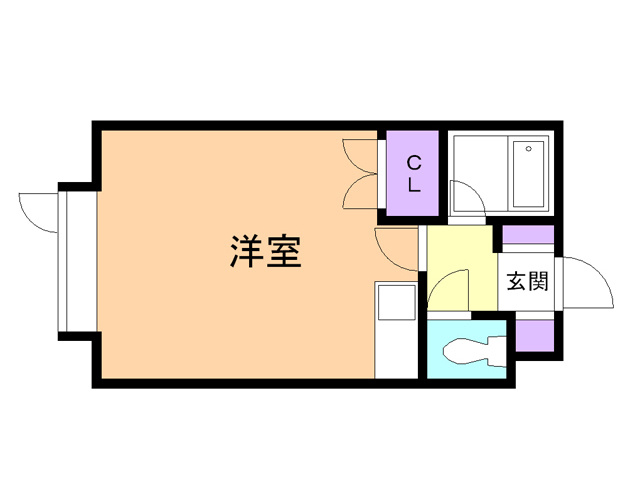 メゾンシエナⅠの間取り