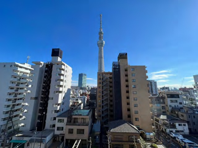 隅田川パークホームズの展望
