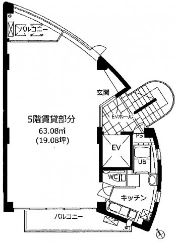 東池袋Ｙ２ビルの間取り
