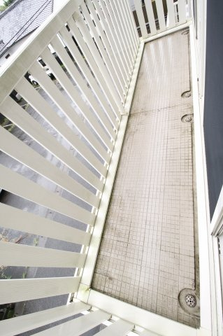 N’ｓBLANC　B・C・D棟のバルコニー|暖かな日差しのふりそそぐバルコニー