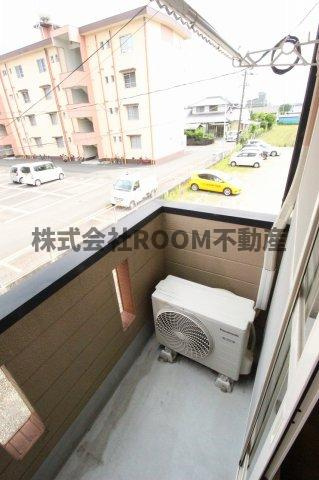 グリーンテラス都北のバルコニー