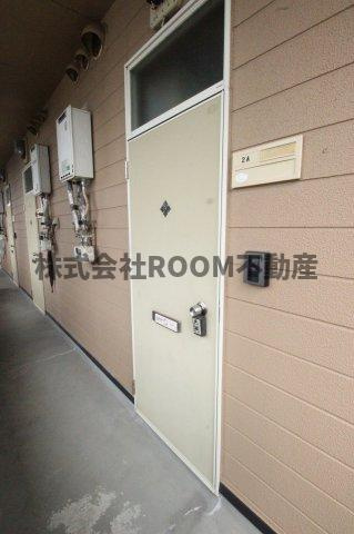 グリーンテラス都北の玄関