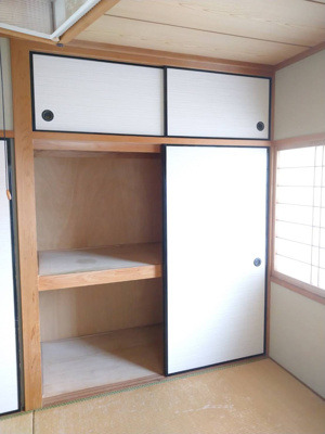 【収納】 | 鳥取市雲山借家(Nハウス) | 二階和室の収納