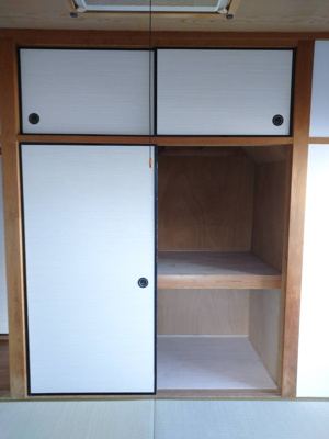 【収納】 | 鳥取市雲山借家(Nハウス) | 一階和室の収納