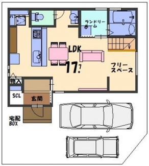 【間取り】 | 新庄3丁目　中古戸建