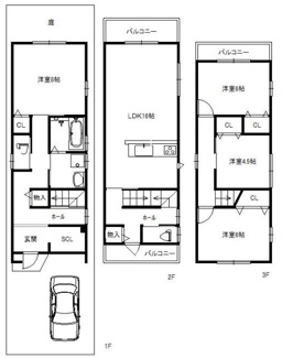 【間取り】 | 林寺5丁目　中古戸建
