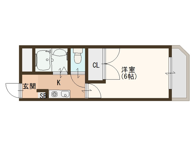 【間取り】 | 松本マンション