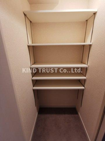 ヴェール同心の収納|大きなものも収納できそうです