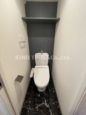 クリスタルグランツ東天満のトイレ|シンプルで使いやすいトイレです