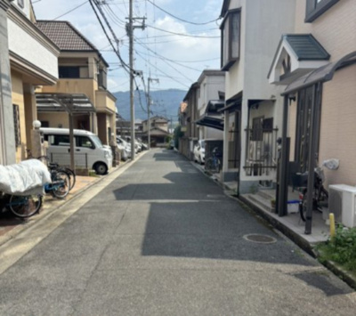 【前面道路含む現地写真】 | 八尾市刑部1丁目　建築条件なし土地