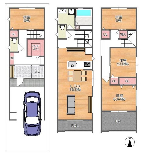 大蓮北2丁目　中古戸建