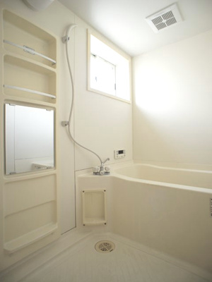 【浴室】 | ラフォーレ・栄町B | 追い焚き機能付きです♪